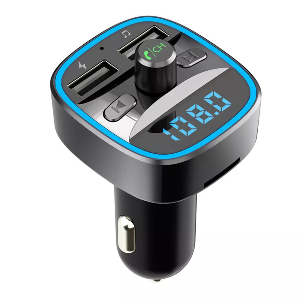 Modulador FM Bluetooth Techsuit JamLink, 2 x USB-A - 1 x microSD