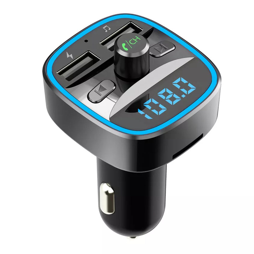 Modulador FM Bluetooth Techsuit JamLink, 2 x USB-A - 1 x microSD