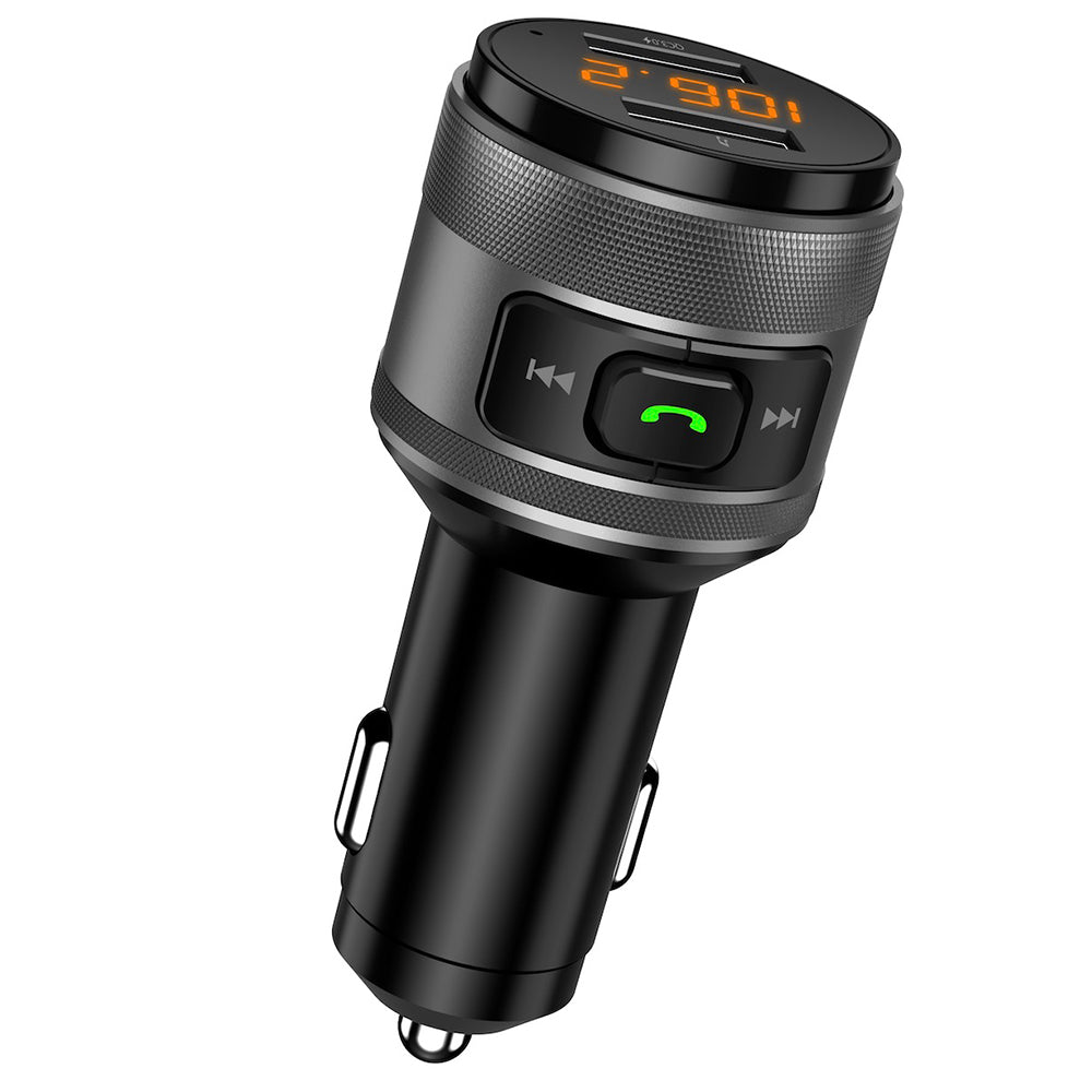 Modulador FM Bluetooth Techsuit VoltTune, 2 x USB-A
