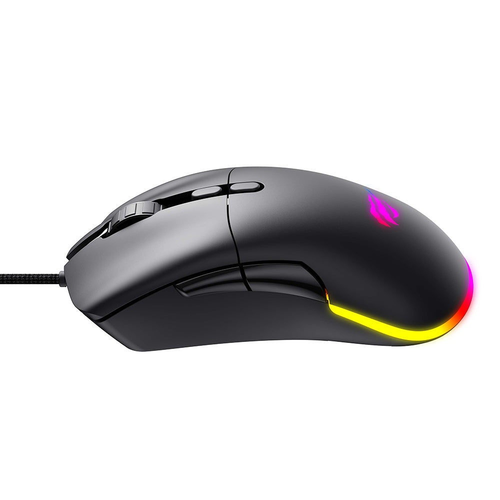 Mouse Gaming Wired USB HAVIT MS954, 800DPI - 12000DPI, 1.6m, Negro