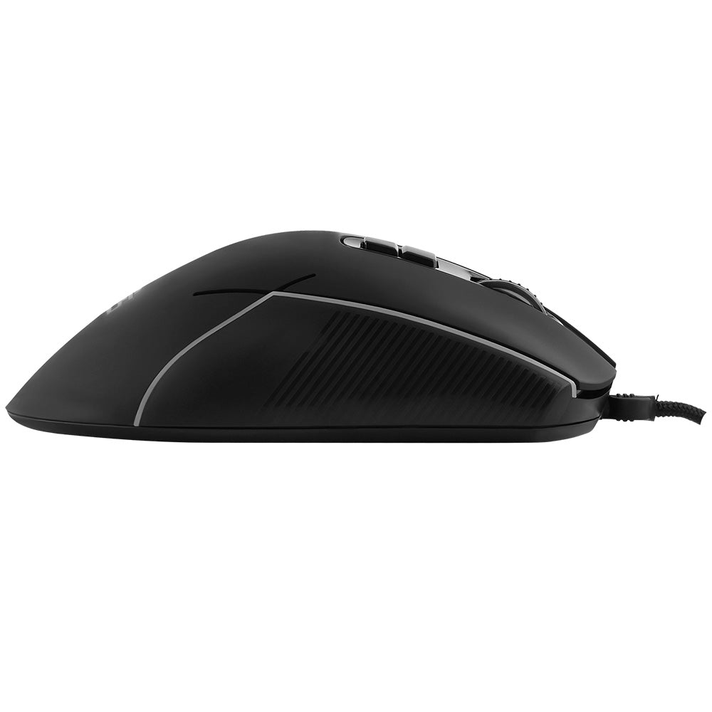 Mouse Gaming Wired USB Proove Defiant, RGB, 7200DPI, Negro CMDE00000102