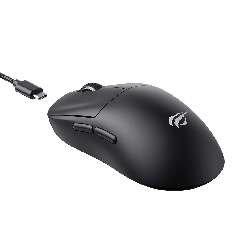 Ratón Gaming Inalámbrico HAVIT MS970WB Pro, 800DPI - 12000DPI, BT / Wi-Fi / Cableado, Negro