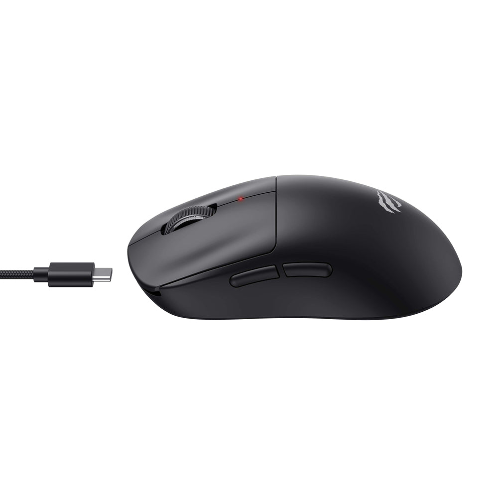 Ratón Gaming Inalámbrico HAVIT MS970WB Pro, 800DPI - 12000DPI, BT / Wi-Fi / Cableado, Negro