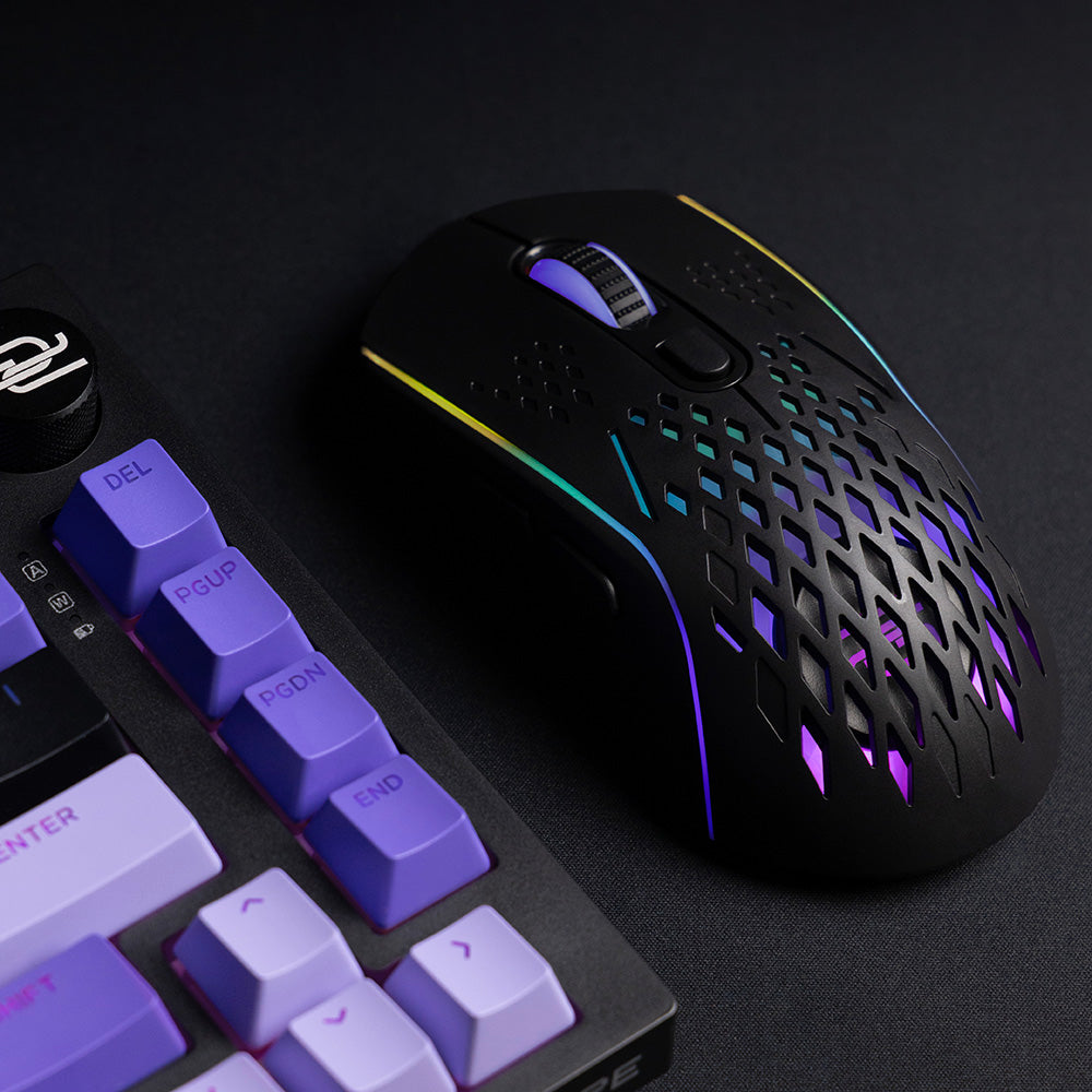 Mouse Gaming Wireless Proove Buzz, RGB, 800DPI - 4800DPI, Blanco WMBU00022402