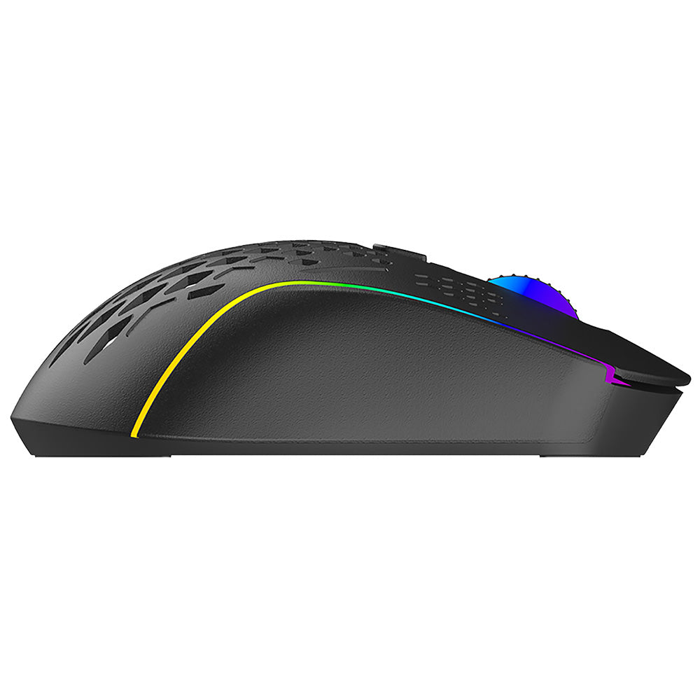 Mouse Gaming Inalámbrico Proove Buzz, RGB, 800DPI - 4800DPI, Negro WMBU00022401
