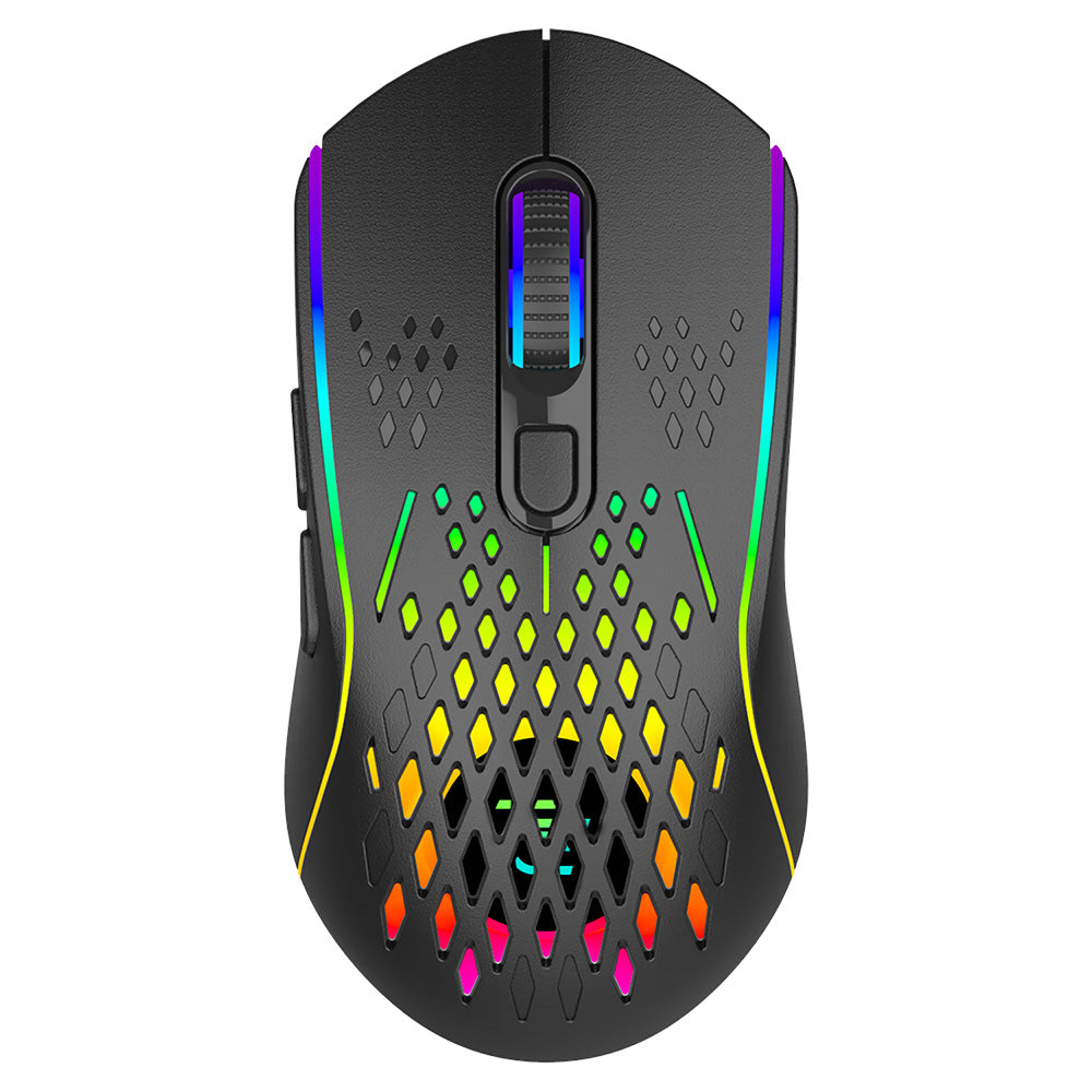 Mouse Gaming Inalámbrico Proove Buzz, RGB, 800DPI - 4800DPI, Negro WMBU00022401