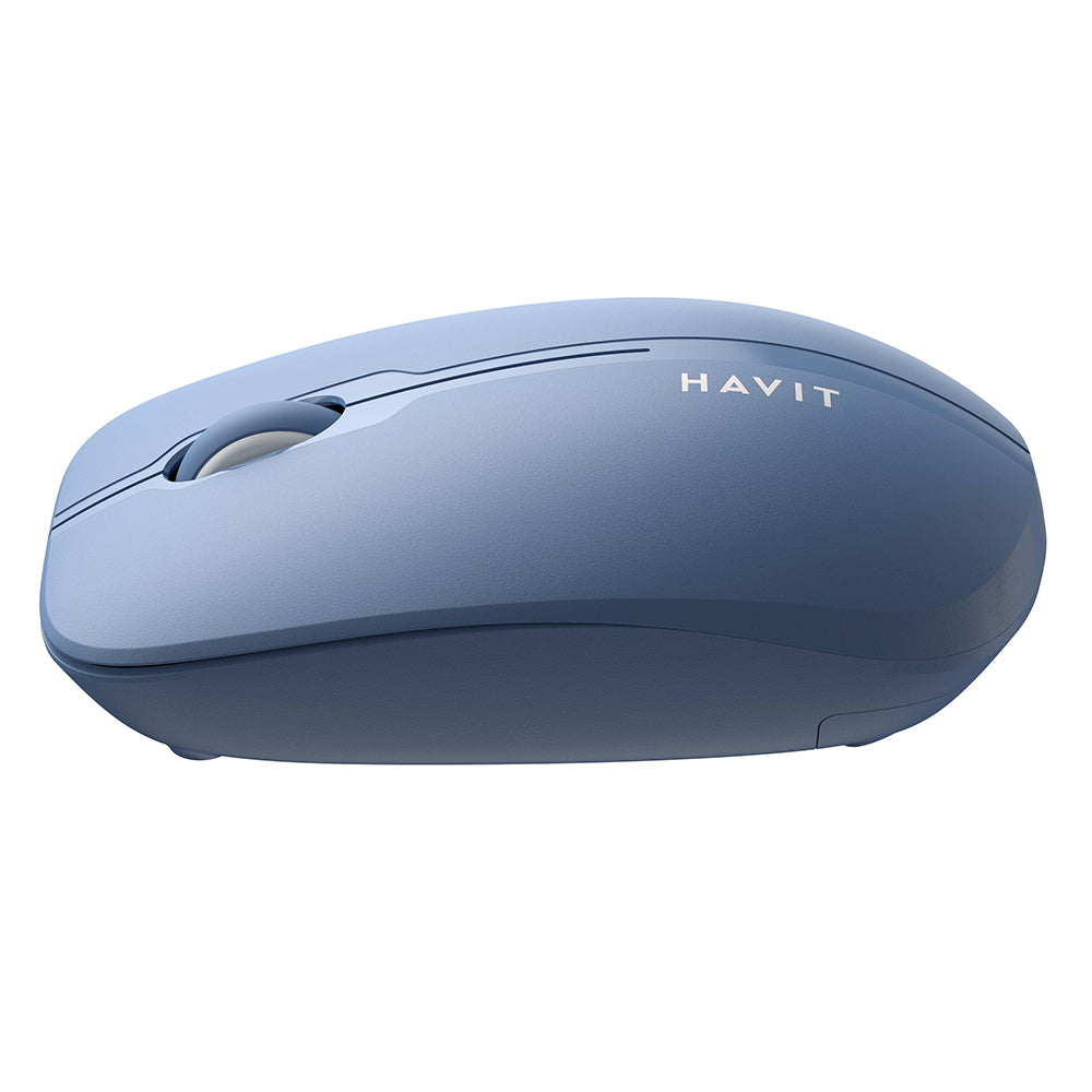 Ratón Inalámbrico HAVIT MS53WB, 1600DPI, Azul