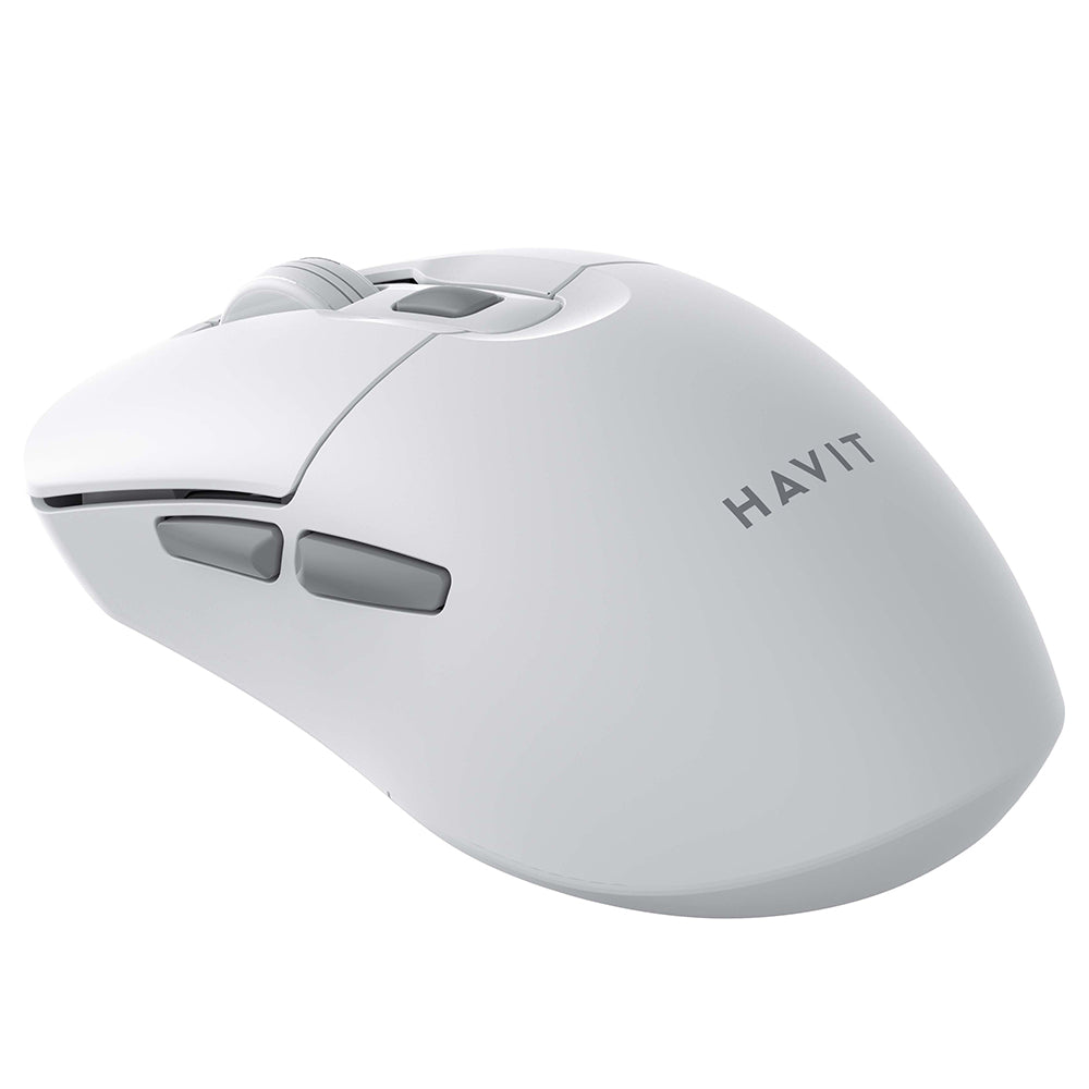 Ratón Inalámbrico HAVIT MS59WB, 800DPI - 1600DPI, Blanco