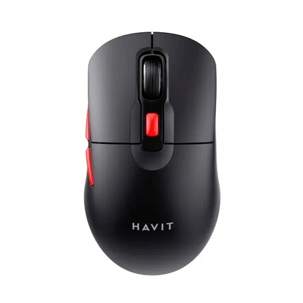Mouse inalámbrico HAVIT MS59WB, 800DPI - 1600DPI, Negro Rojo