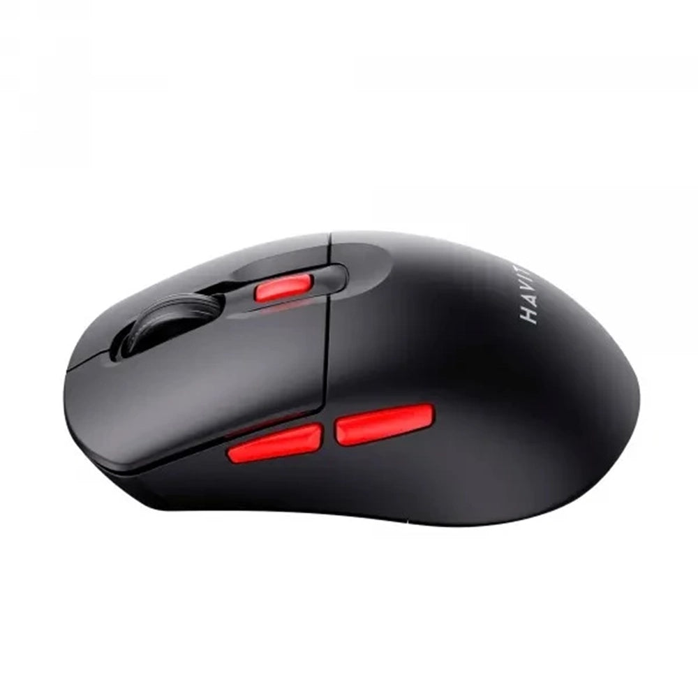Mouse inalámbrico HAVIT MS59WB, 800DPI - 1600DPI, Negro Rojo