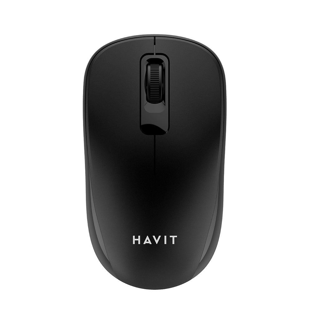 Mouse inalámbrico HAVIT MS626GT, 1200DPI, Negro