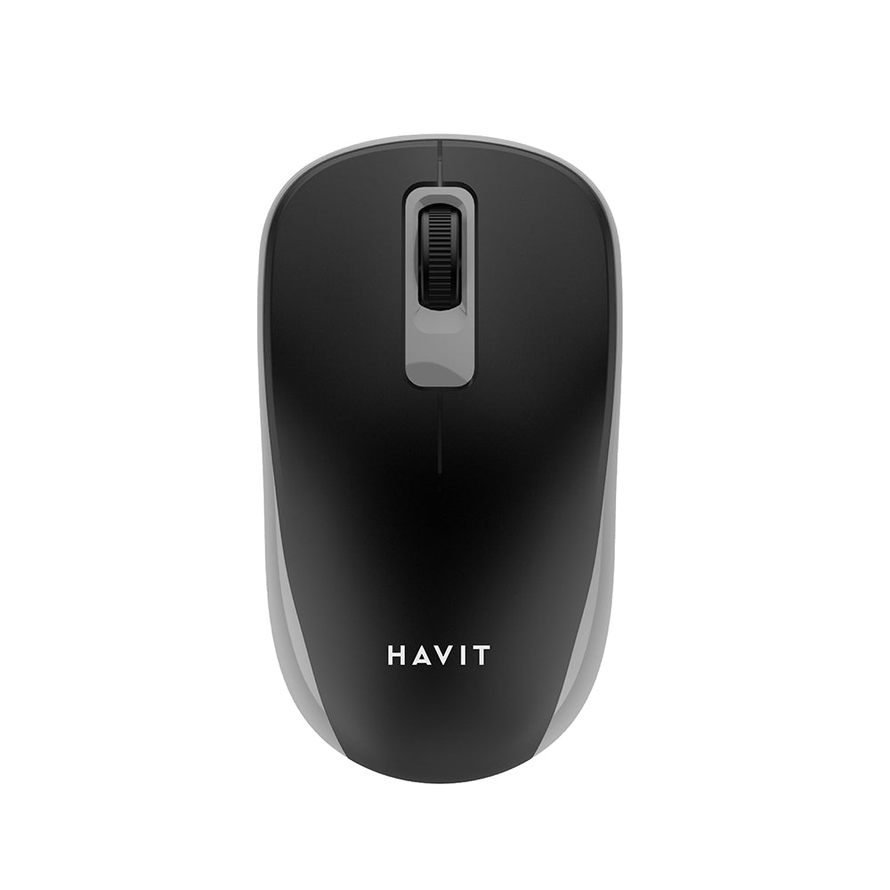 Mouse inalámbrico HAVIT MS626GT, 1200DPI, Negro Gris