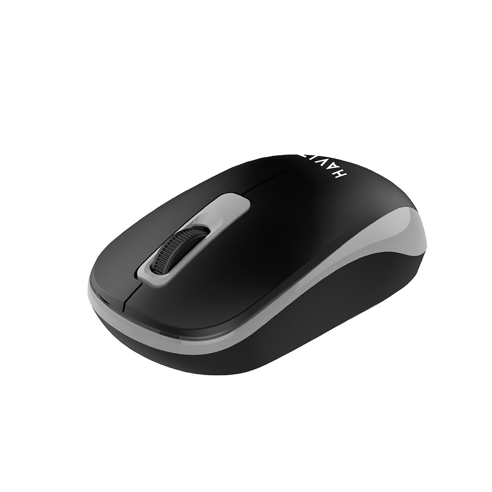 Mouse inalámbrico HAVIT MS626GT, 1200DPI, Negro Gris