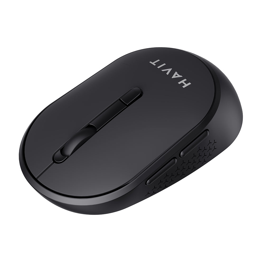 Mouse inalámbrico HAVIT MS78GT, 1200DPI - 3200DPI, Negro