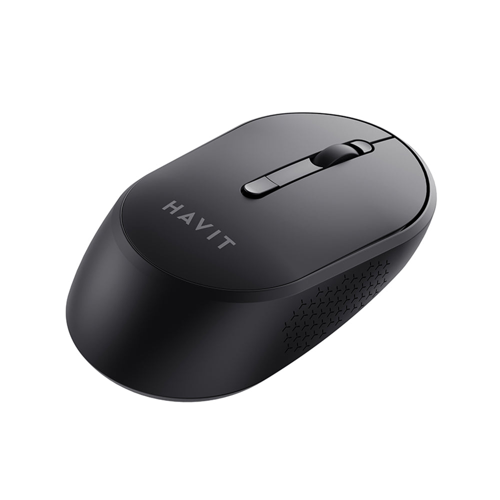 Mouse inalámbrico HAVIT MS78GT, 1200DPI - 3200DPI, Negro