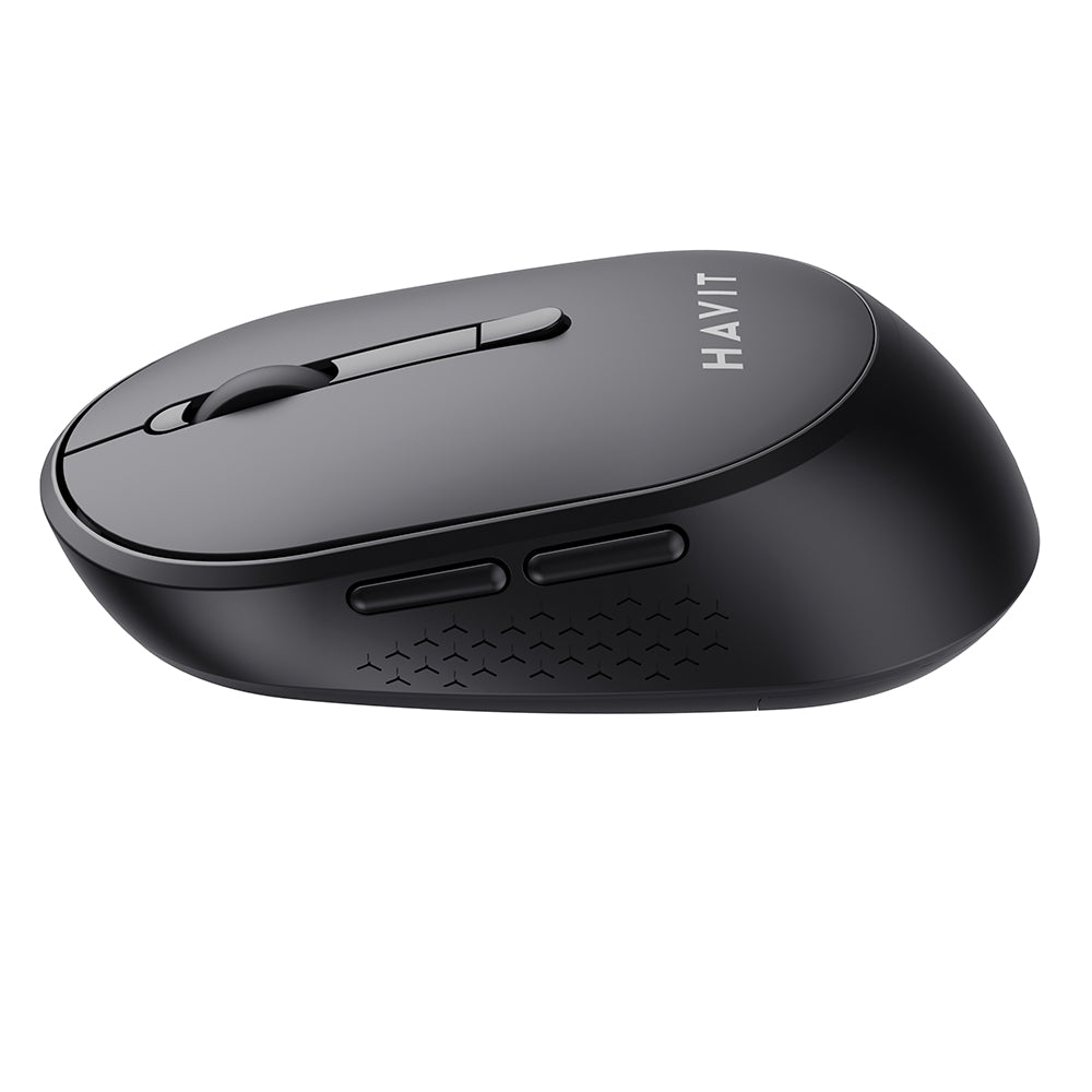 Mouse inalámbrico HAVIT MS78GT, 1200DPI - 3200DPI, Negro