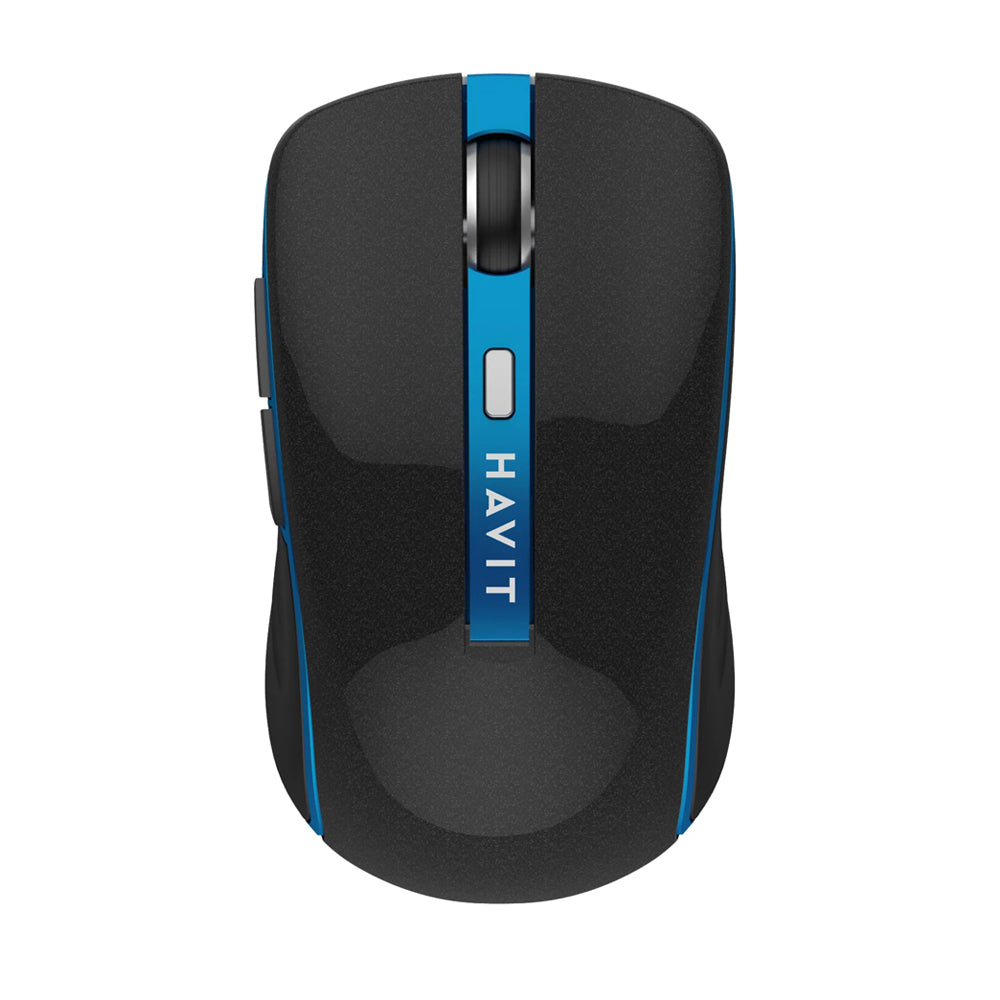Mouse Wireless HAVIT MS951GT, 1000DPI - 1600DPI, Negro Azul