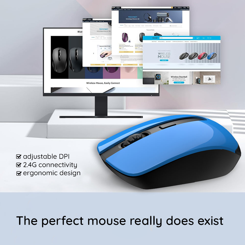 Mouse inalámbrico HAVIT MS989GT, 800DPI - 1600DPI, Negro Rojo