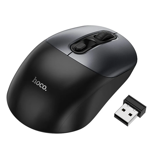 Ratón inalámbrico HOCO GM28, 1600DPI, Gris