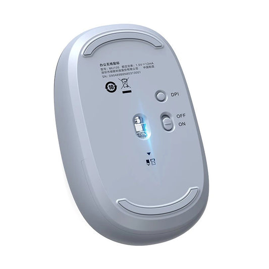 Ratón inalámbrico UGREEN MU105, 2400DPI, Azul