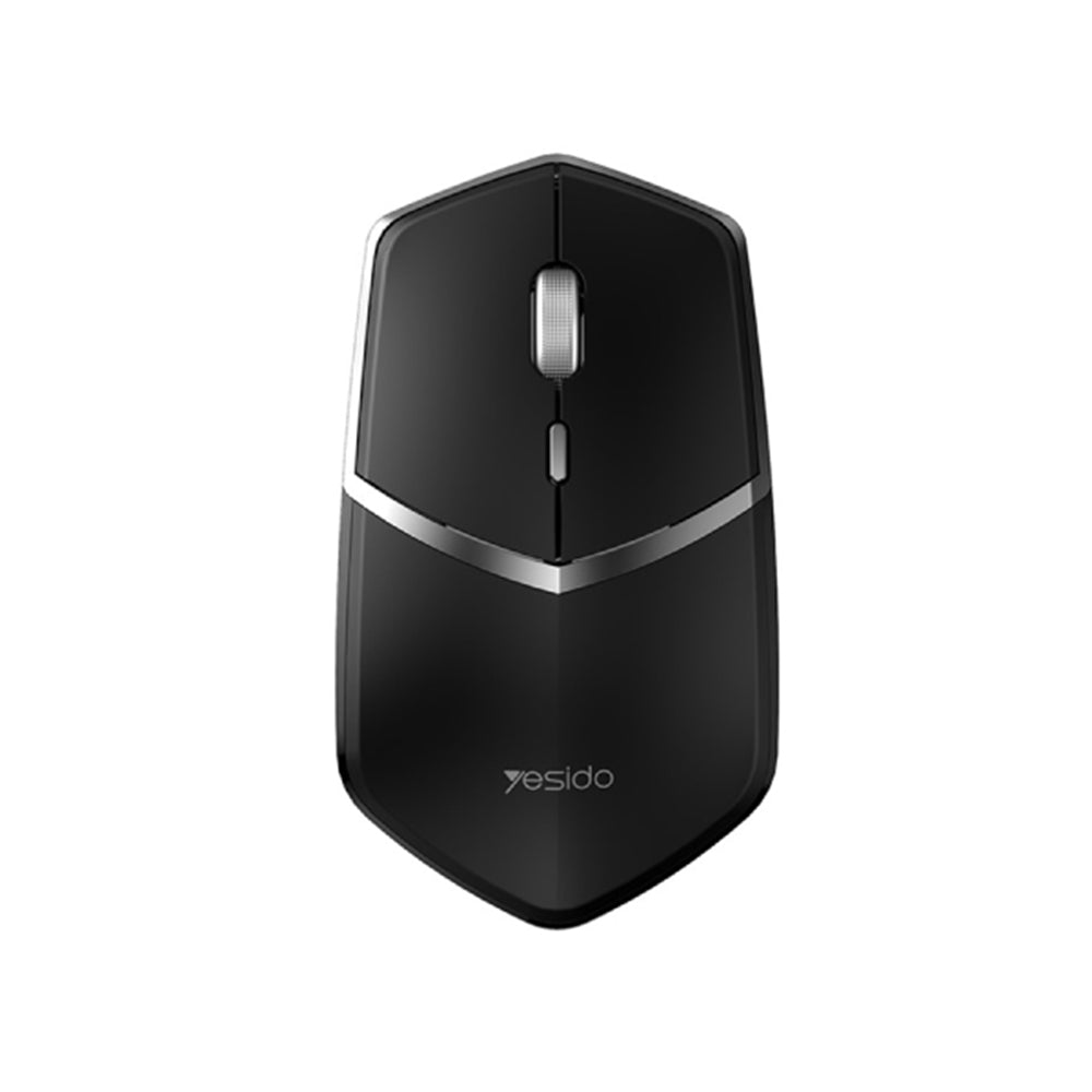 Mouse inalámbrico Yesido KB16, 1600DPI, Negro