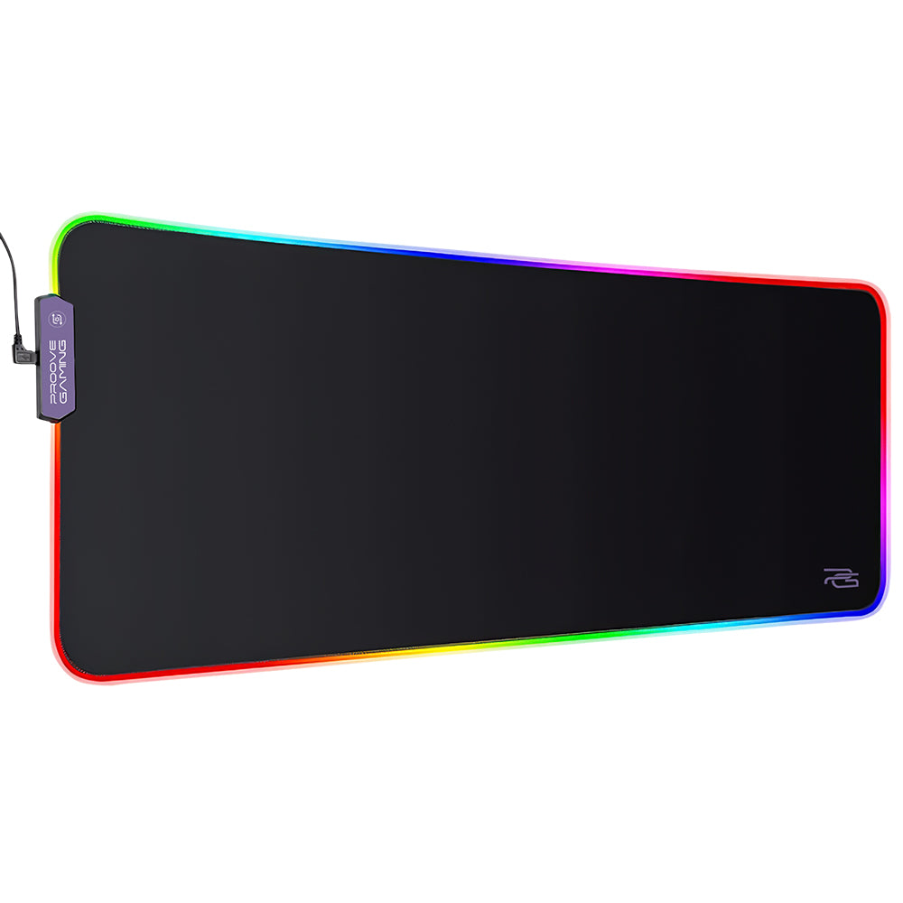 MousePad Gaming Proove Offland, RGB, 800mm x 300mm x 4mm, Negro MPOF00022401