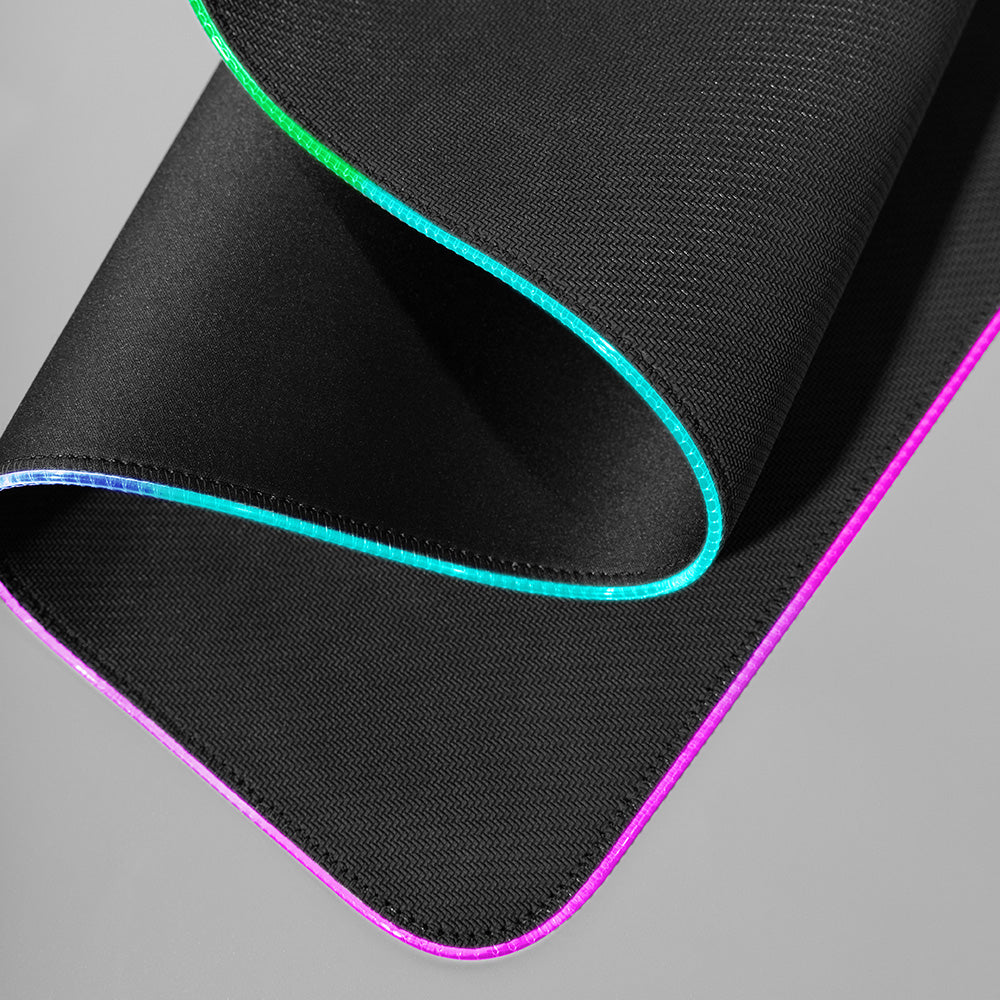 MousePad Gaming Proove Offland, RGB, 800mm x 300mm x 4mm, Negro MPOF00022401