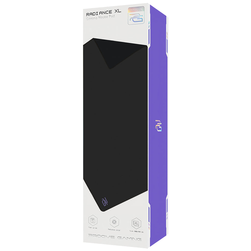 MousePad Proove Radiance, 600mm x 400mm x 3mm, Negro MPRD00300001