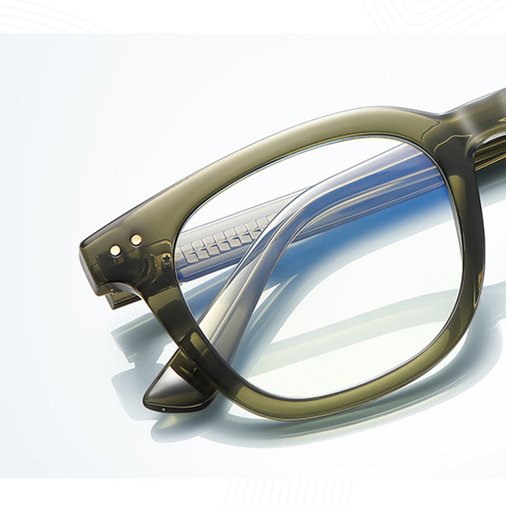 Gafas de Ordenador para Hombre Techsuit 2229, Anti-Luz Azul, Marrón Claro