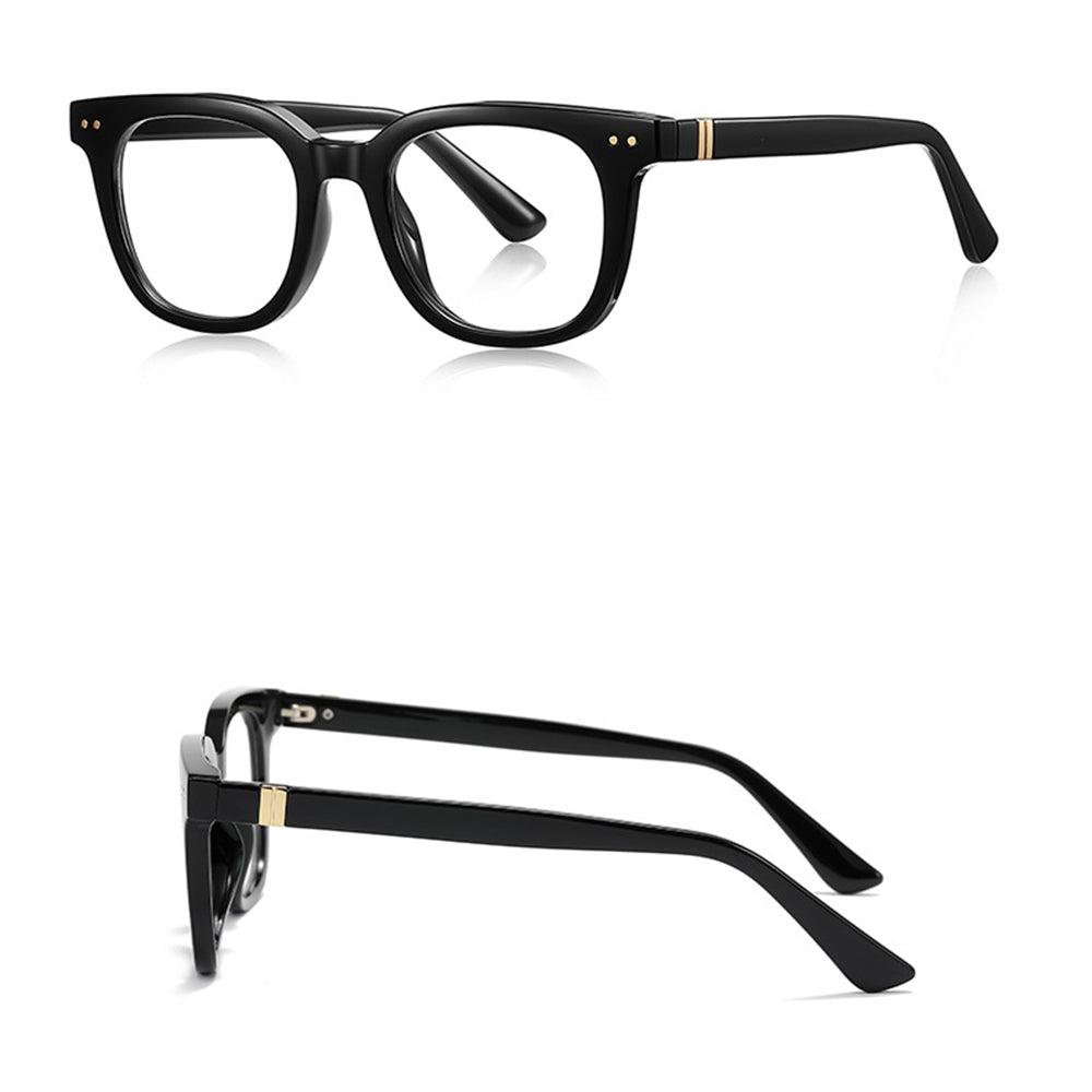 Gafas de Ordenador para Hombres Techsuit 2229, Anti-Luz Azul, Negras
