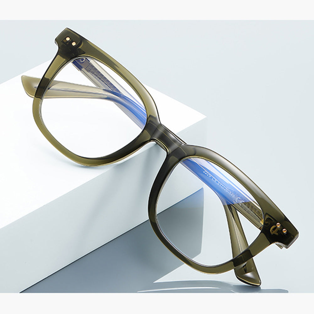 Gafas de Ordenador para Hombres Techsuit 2229, Anti-Luz Azul, Negras