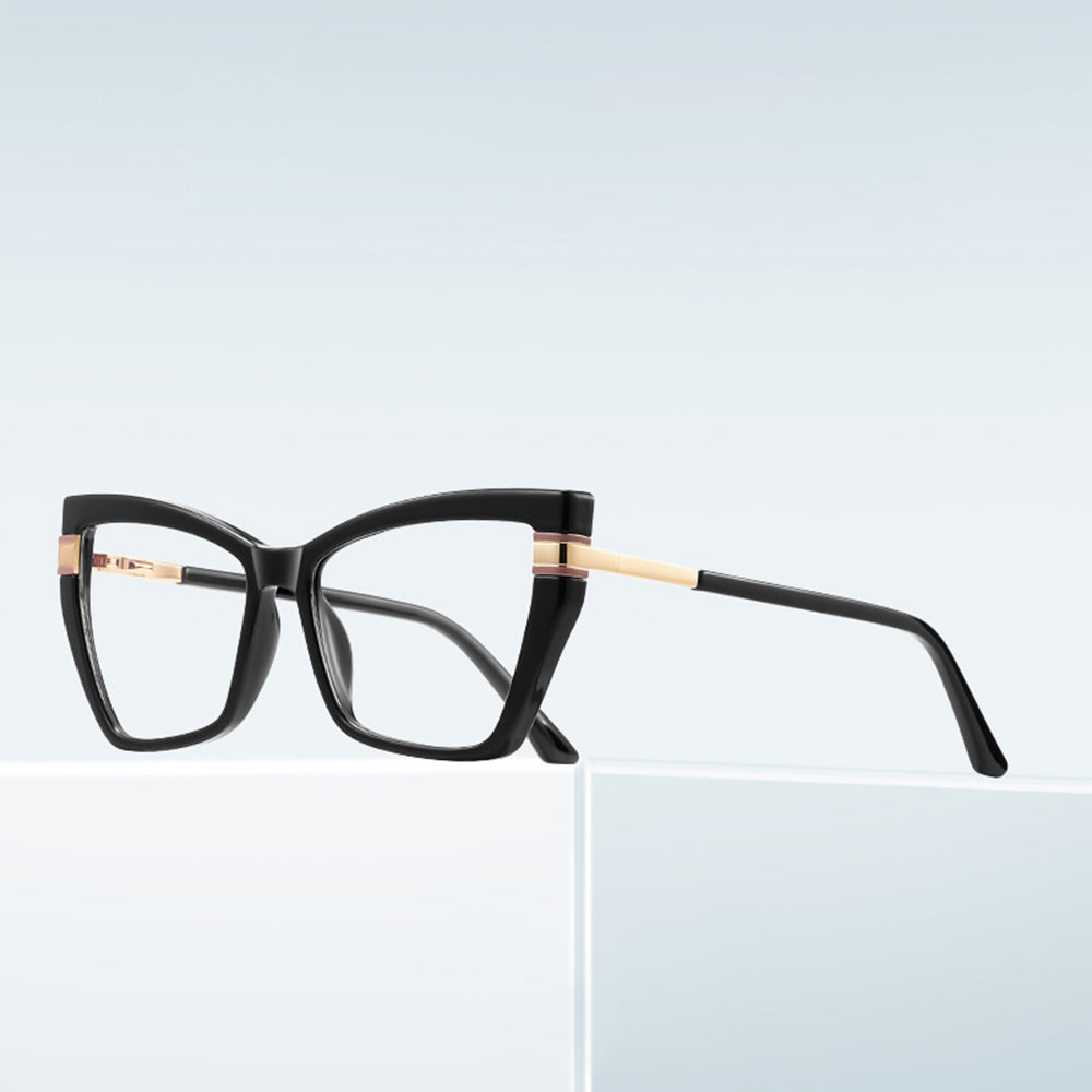 Gafas de Ordenador para Mujer Techsuit 2269, Anti-Luz Azul, Negras