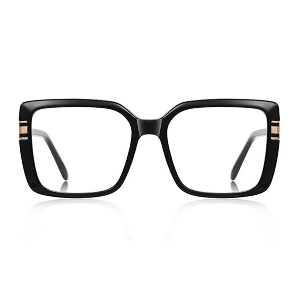 Gafas de Ordenador para Mujer Techsuit 2270, Anti-Luz Azul, Negras