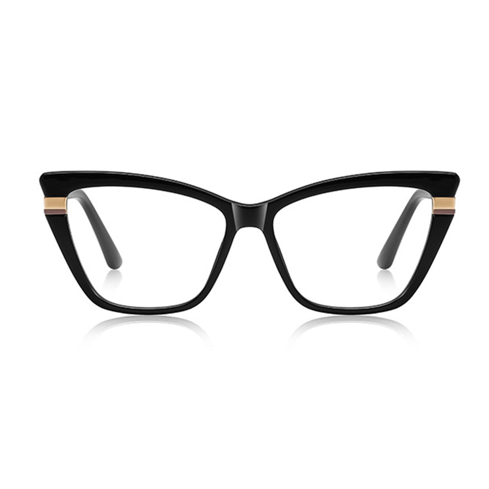 Gafas de Ordenador para Mujer Techsuit 2271, Anti-Luz Azul, Negras