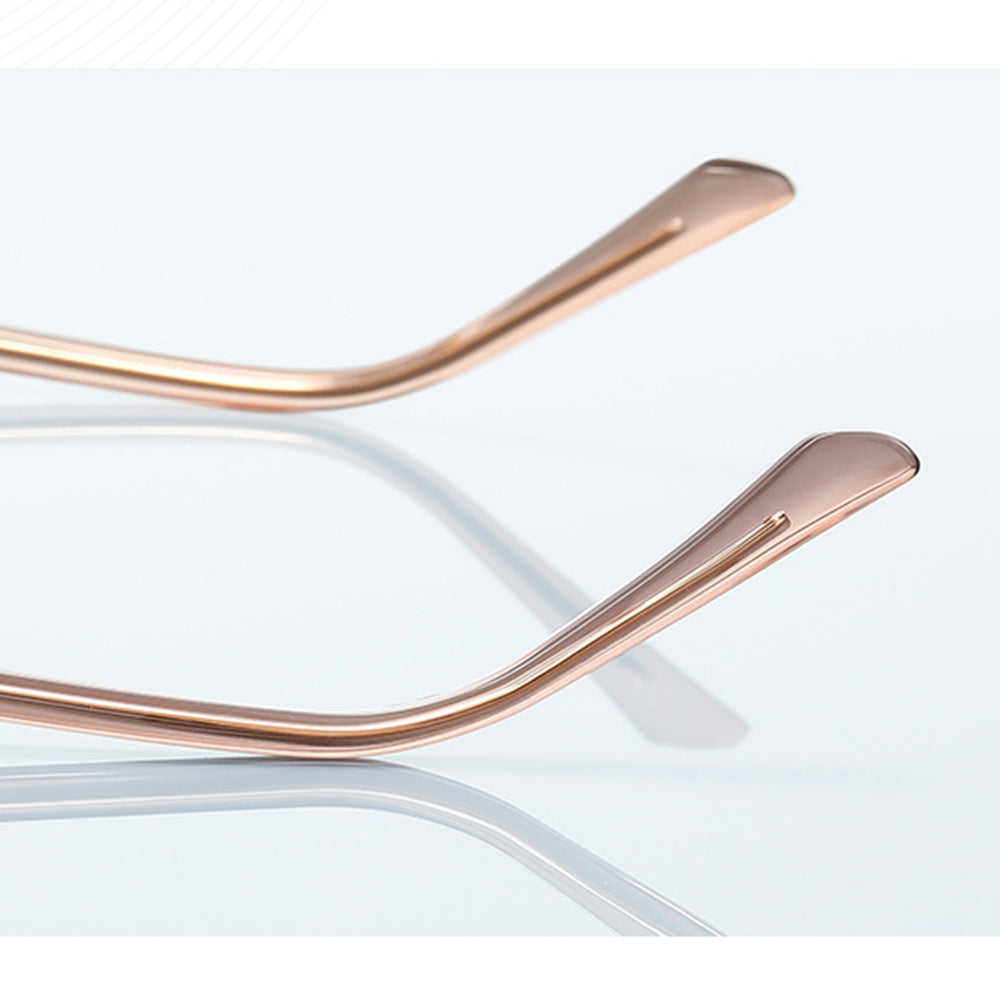 Gafas de Ordenador para Mujer Techsuit 2273, Anti-Luz Azul, Marrón Claro