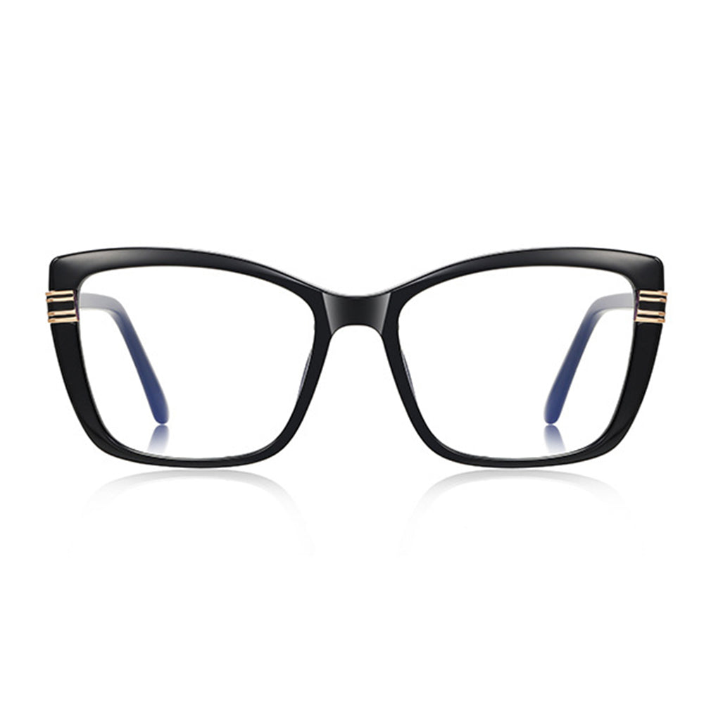 Gafas de Ordenador para Mujer Techsuit 2273, Anti-Luz Azul, Negras