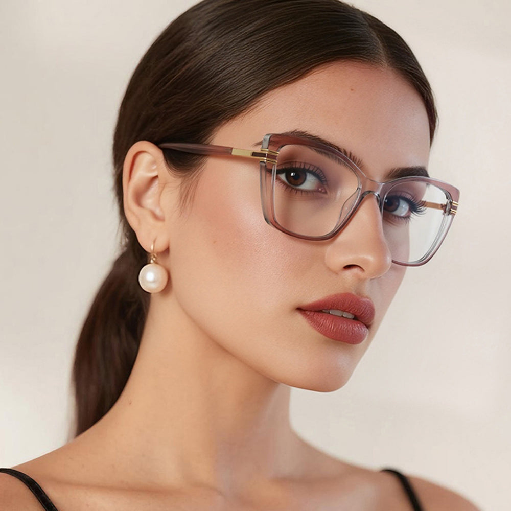 Gafas de Ordenador para Mujer Techsuit 2273, Anti-Luz Azul, Negras