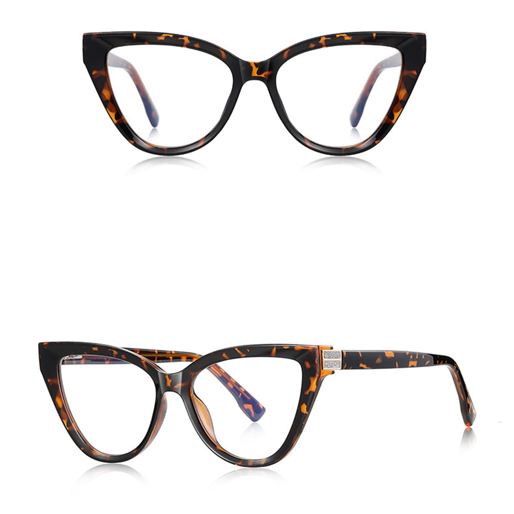 Gafas de Ordenador para Mujer Techsuit 2279, Anti-Luz Azul, Marrón