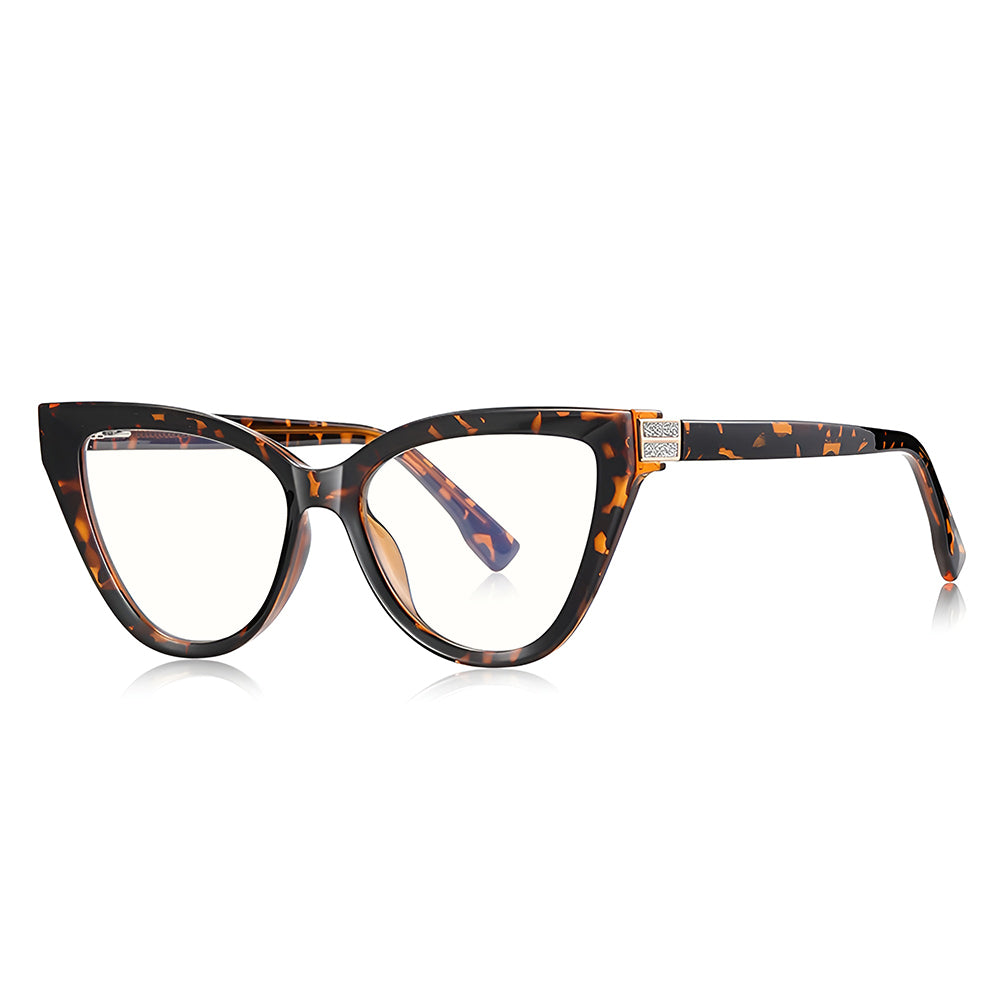 Gafas de Ordenador para Mujer Techsuit 2279, Anti-Luz Azul, Marrón