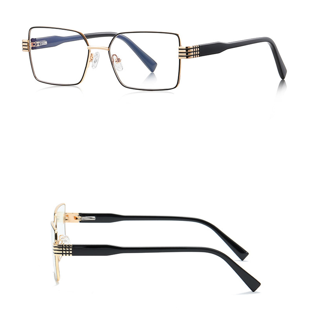 Gafas de Ordenador para Mujer Techsuit 3160, Anti-Luz Azul, Negras