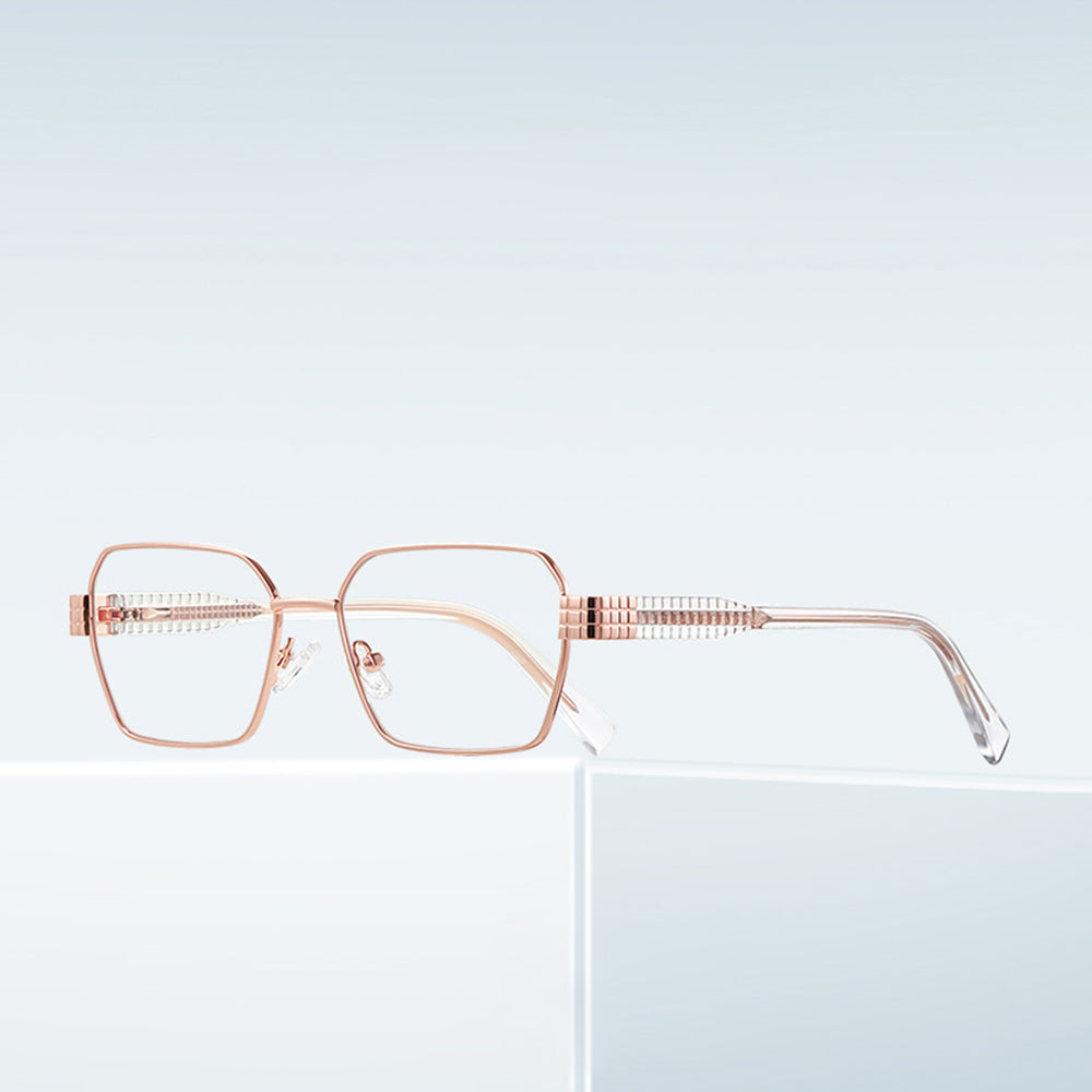 Gafas de Ordenador para Mujer Techsuit 3161, Anti-Luz Azul, Negras