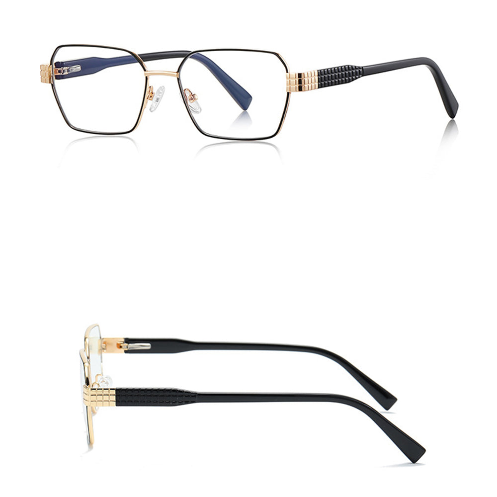Gafas de Ordenador para Mujer Techsuit 3161, Anti-Luz Azul, Negras