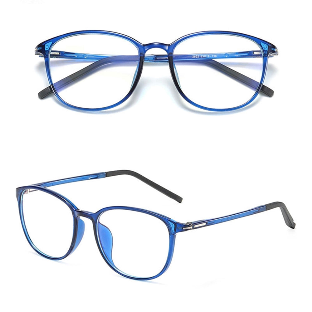 Gafas de ordenador para mujer Techsuit F2822, Anti luz azul, azules