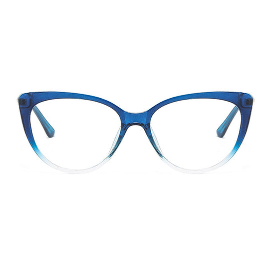 Gafas de ordenador para mujer Techsuit F5018-C8, Anti luz azul, azules