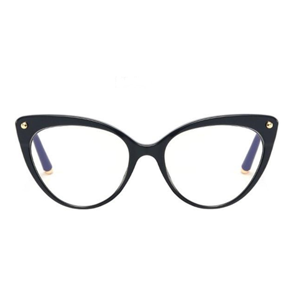 Gafas de ordenador para mujer Techsuit F93308, Anti luz azul, negras