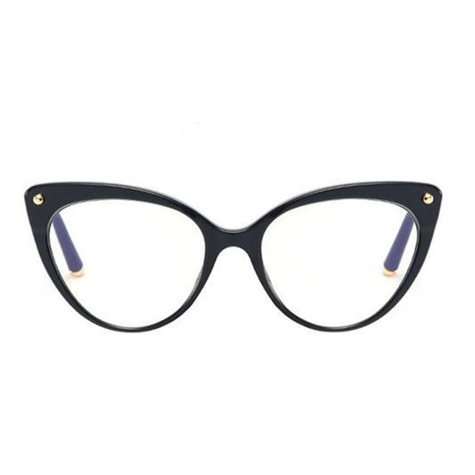 Gafas de ordenador para mujer Techsuit F93308, Anti luz azul, negras