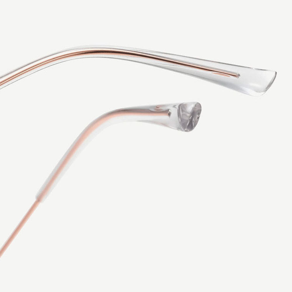 Gafas de ordenador para mujer Techsuit LS501, anti luz azul, negras