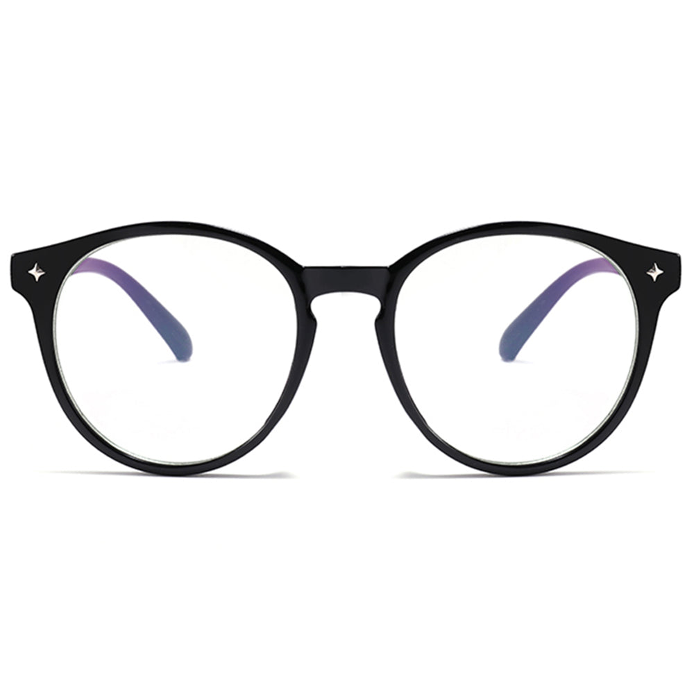 Gafas de Ordenador para Mujer Techsuit PC28003-C1, Anti Luz Azul, Negras