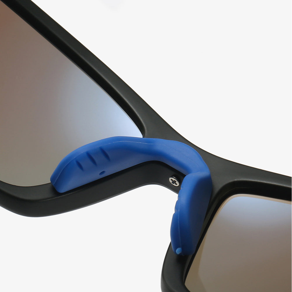 Gafas de Ciclismo Unisex Techsuit 3047, Protección UV, Negro Transparente