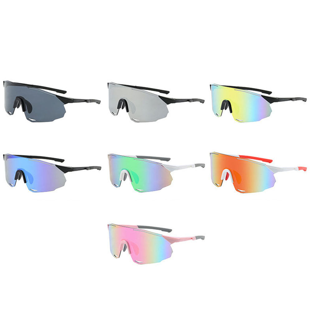 Gafas de Ciclismo Unisex Techsuit 8853, Negro Gris